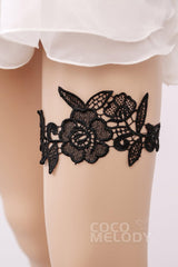 Lace Wedding Garter WD17014 - COCOMELODY