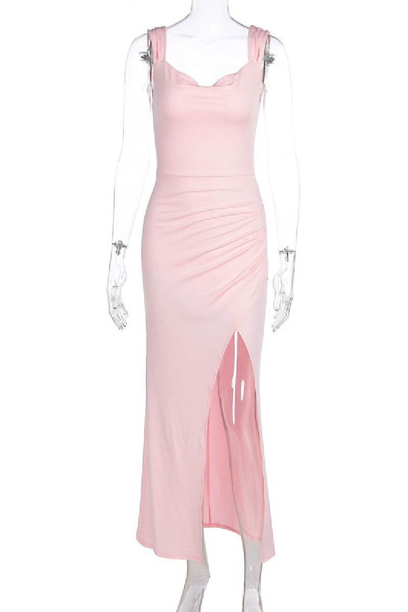 Sheath Column Maxi Stretch Formal Evening Dresses 862268177072 - COCOMELODY