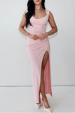 Sheath Column Maxi Stretch Formal Evening Dresses 862268177072 - COCOMELODY