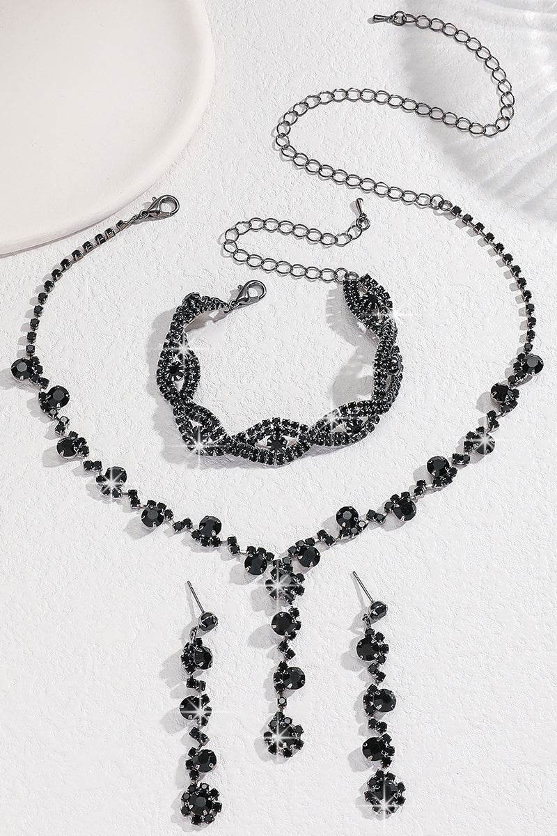 Wedding Earrings/Necklace Jewelry Sets (Set of 3) 778205197964 - COCOMELODY