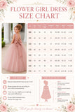 Satin Sleeveless Round Neck V-Back Bow Floor Length Flower Girl Dresses 772100832769