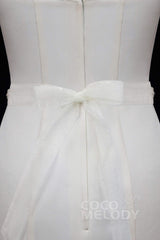 Luxurious Tulle Wedding Sash with Rhinestone YD17010 - COCOMELODY