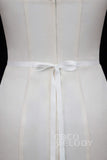 Elegant Ribbons Wedding Sash with Rhinestone YD18003 - COCOMELODY