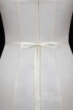 Fancy Ribbons Wedding Sash with Rhinestone YD18008 - COCOMELODY
