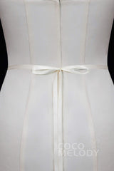 Fancy Ribbons Wedding Sash with Rhinestone YD18008 - COCOMELODY