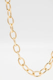 Yellow Gold Plated Necklaces CX0013 - COCOMELODY
