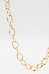 Yellow Gold Plated Necklaces CX0013 - COCOMELODY