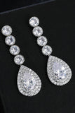 Gorgeous Zircon Earrings/Necklace Jewelry Sets (Set of 2) 702764815986 - COCOMELODY