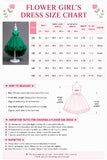 Princess Scoop Neck Sleeveless Hi-Low Tulle Pom Poms Flower Girl Dresses 1029780202104