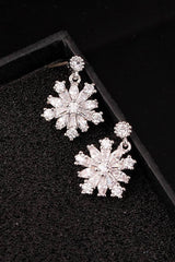 Luxurious Rhinestone Drop Earrings 791529625682 - COCOMELODY