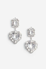 Luxurious Rhinestone Drop Earrings 909483031394 - COCOMELODY
