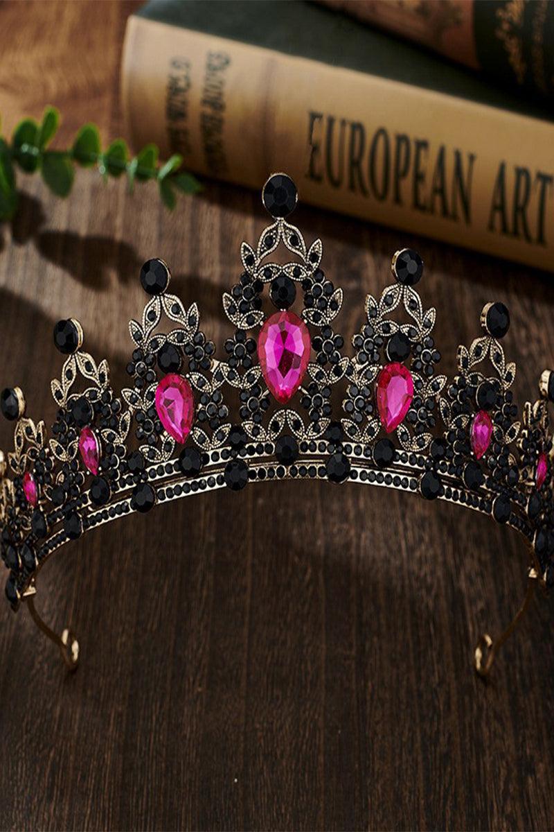 Alloy Tiaras with Rhinestone 783039038301 - COCOMELODY