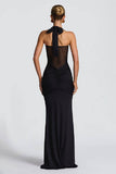 Trumpet-Mermaid Maxi Polyester Semi-Formal Dresses 949331507745 - COCOMELODY