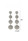 Luxurious Rhinestone Drop Earrings 611246765319 - COCOMELODY
