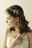 Alloy Headbands with Pearl and Rhinestone CH0310 - COCOMELODY