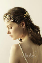 Alloy Hair Combs with Rhinestone CH0312 - COCOMELODY