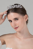 Alloy Tiaras with Imitation Pearl Rhinestone CH0354 - COCOMELODY