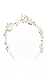 Alloy Headbands with Pearl Rhinestone CH0375 - COCOMELODY