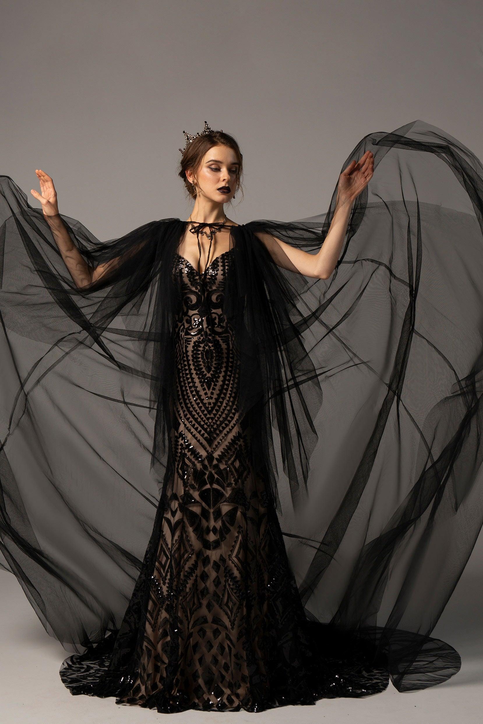 Charming Tulle Wedding Wrap with Ruffles CJ0078 - COCOMELODY