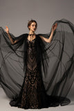 Charming Tulle Wedding Wrap with Ruffles CJ0078 - COCOMELODY