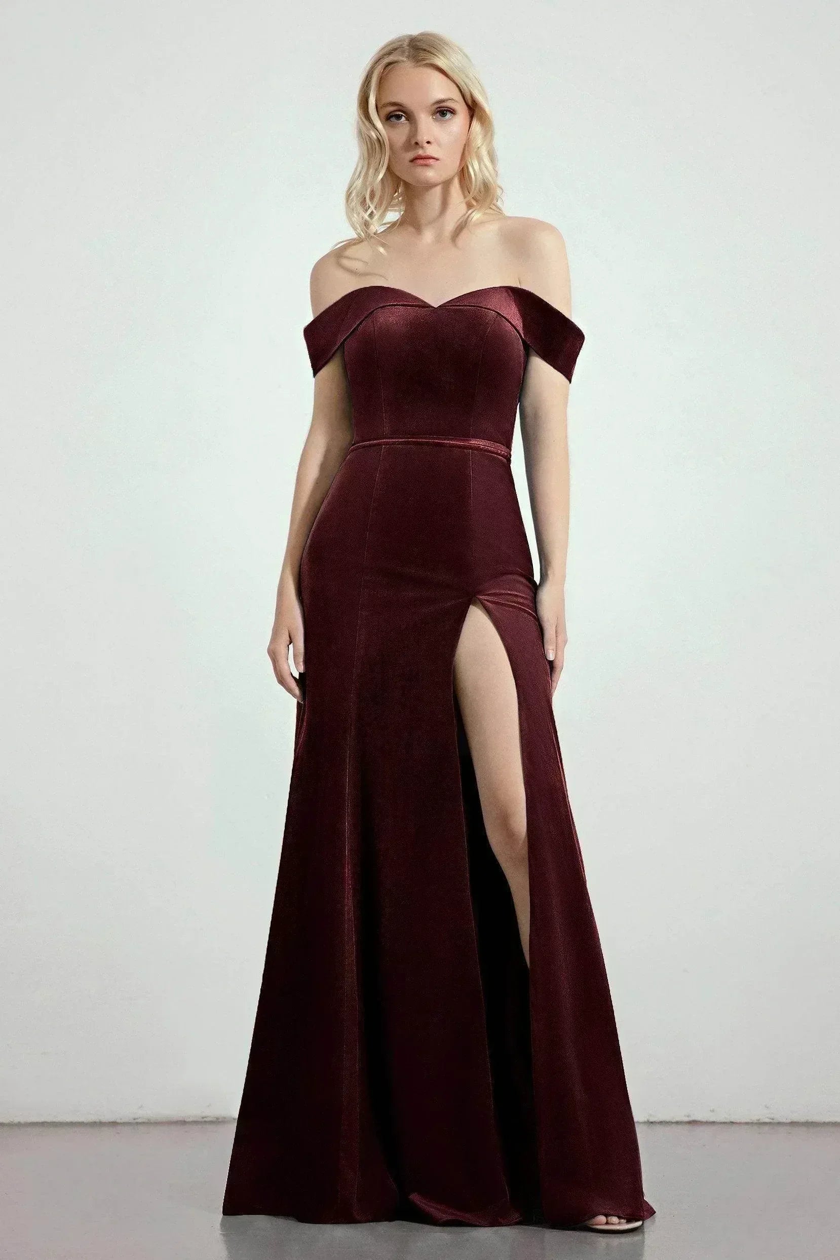 Trumpet-Mermaid Sweep-Brush Train Dresses CB0271CS - COCOMELODY