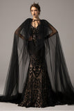 Trumpet-Mermaid Court Train Lace Wedding Dress CW2324 - COCOMELODY