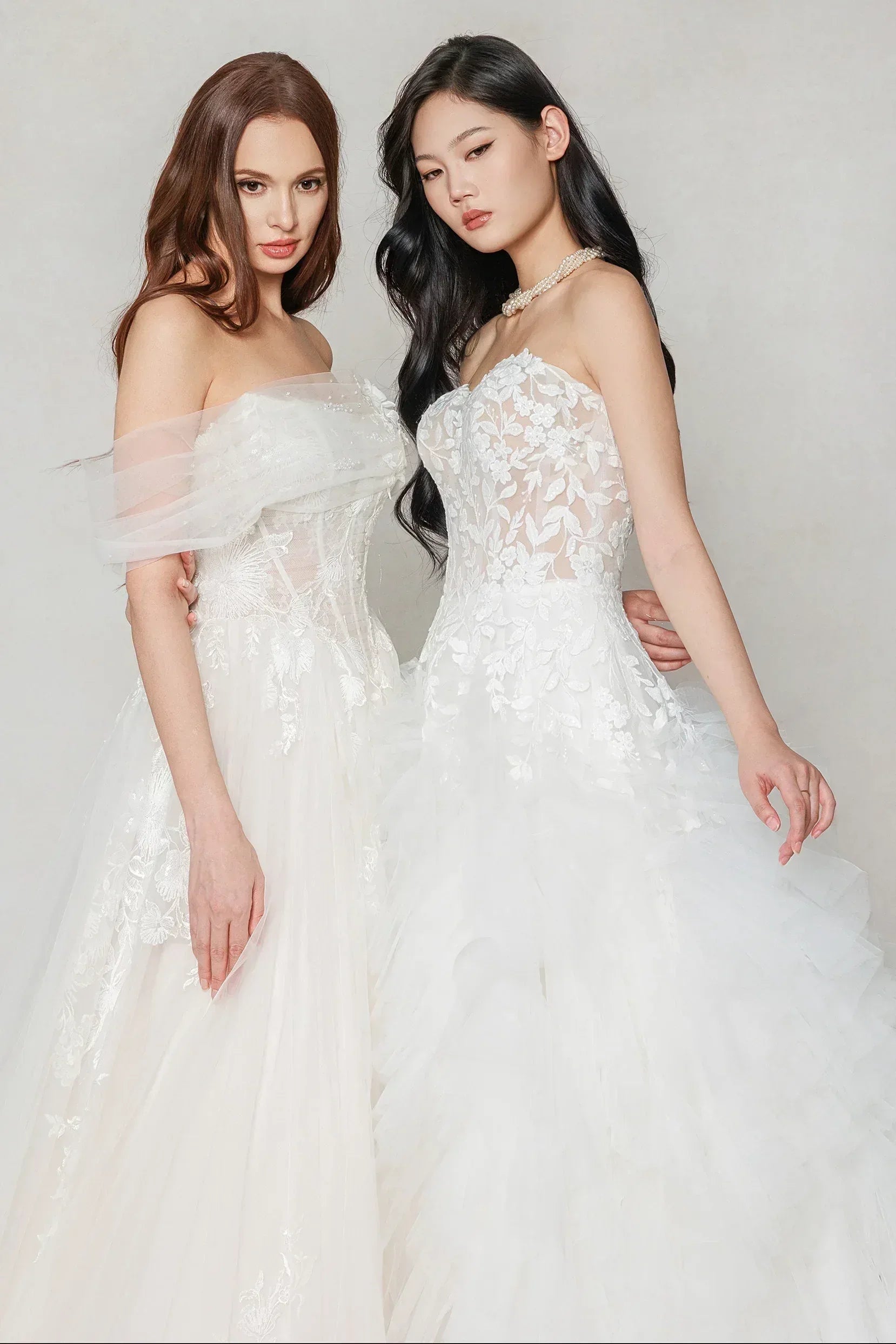 A-Line Court Train Tulle Wedding Dress CW3620 - COCOMELODY