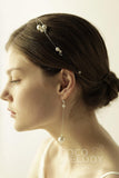 Imitation Pearl Headbands and Earrings Jewelry CY0050 - COCOMELODY