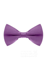 Men's Elastic Silk Like Satin Bow Ties CZ170016 - COCOMELODY