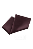 Elastic Silk Like Satin Pocket Square CZ170019 - COCOMELODY
