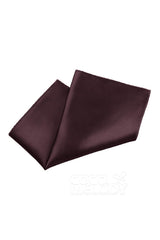 Elastic Silk Like Satin Pocket Square CZ170019 - COCOMELODY