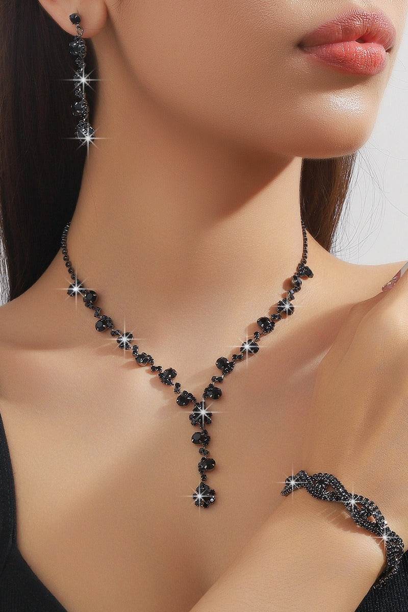 Wedding Earrings/Necklace Jewelry Sets (Set of 3) 778205197964 - COCOMELODY
