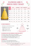 A-Line Round Neck Flutter Cap Sleeve Lace Applique Tulle Floor Length Flower Girl Dresses 1031527052172