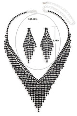 Wedding Earrings/Necklace Jewelry Sets (Set of 2) 752485426605 - COCOMELODY