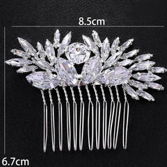 Water diamond hair comb Hair Accessories 850532058500 - COCOMELODY