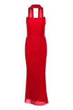 Mermaid Maxi Tulle Semi Formal Wedding guest dresses 842189689837 - COCOMELODY