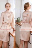 Personalized Bride Bridesmaid Robes Sexy Satin Robes 612191267008 - COCOMELODY