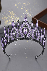 Alloy Tiaras with Rhinestone 846805236227 - COCOMELODY