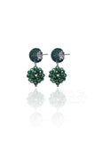 Eye-catching Crochet Wedding Earrings with Jewel HG18004 - COCOMELODY