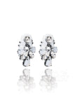 Elegant Zircon Wedding Earrings with Jewel HG18011 - COCOMELODY