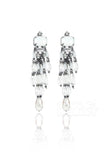 Fashion Zircon Wedding Earrings with Jewel Beading HG18018 - COCOMELODY