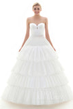 Ball Gown Court Train 4 Hoops Wedding Petticoats CP0016005 - COCOMELODY