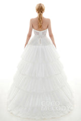 Ball Gown Court Train 4 Hoops Wedding Petticoats CP0016005 - COCOMELODY