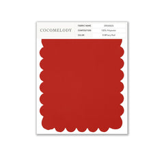 Organza Fabric Swatch in Single Color SWOR16006 - COCOMELODY