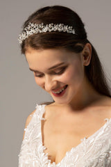 Alloy Tiaras with Rhinestone CH0268 - COCOMELODY