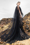 Charming Tulle Wedding Wrap with Ruffles CJ0078 - COCOMELODY