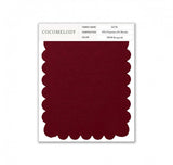 Satin Fabric Swatch in Single Color SWST16003 - COCOMELODY